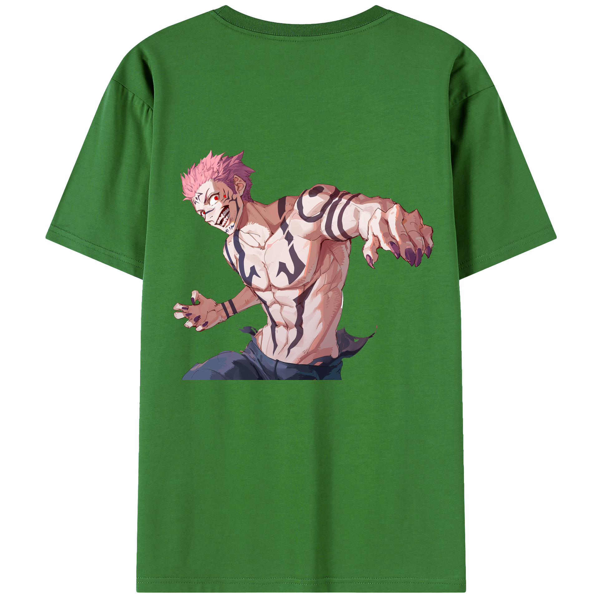 （画像用） 呪術廻戦 Jujutsu Kaisen レディース半袖Tシャツ(バックプリント)